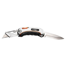 Neo Tools Trapézpengés összecsukható sniccer + kés, 5 pengével (63-710) tapéta, díszléc és más dekoráció
