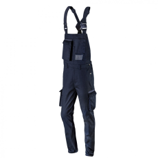 NEO (Topex) NEO Kantáros munkanadrág, tengerészkék, Navy, 60% pamut + 40% poliészter,XL