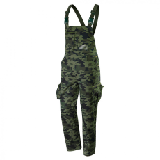 NEO (Topex) NEO Kantáros munkanadrág terepmintás, 60% pamut, 40% polyester, 255 g/m2, L