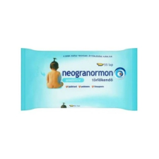 Neogranormon Popsitörlő illatmentes sensitive (55 db/cs) törlőkendő