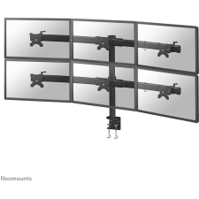 Neomounts FPMA-D700D6 asztali TV konzol 68,6 cm (27") Fekete (FPMA-D700D6) monitor kellék