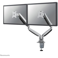 Neomounts NM-D750DSILVER asztali TV konzol 81,3 cm (32") Ezüst (NM-D750DSILVER) monitor kellék
