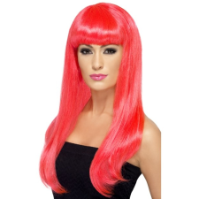  Neon Pink hosszú paróka. jelmez