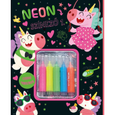 Neon színező 1. - rózsaszín gyermek- és ifjúsági könyv