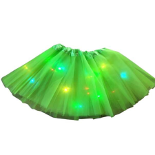 NEON ZÖLD LED-es Világító Tütü tüll szoknya balett szoknya jelmez