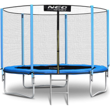 NEOSPORT Neo-Sport Külső hálós Trambulin, létrával 252cm - kék trambulin szett