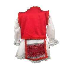 Népviselet Maria terület Muntenia lányoknak 116 cm 6 év jelmez