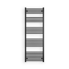 Nero Fekete 600x1700mm törölközőszárítós fürdőszobai radiátor Welland Lux | Készletről | Gyors kiszállítással