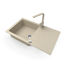 Nero Gold Gránit Mosogató - Egymedencés - 45x76,7 cm mosogatótálca