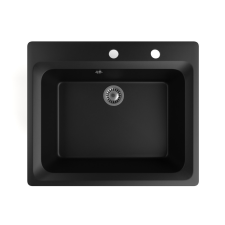 NERO Granite Gránit mosogató - NERO Italia - matt fekete mosogatótálca