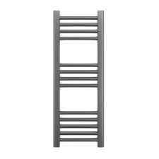 Nero Törölközőszárító radiátor 30 x 80 cm - Nero Italia (szürke) fűtőtest, radiátor
