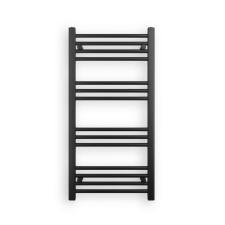 Nero Törölközőszárító radiátor 50 x 100 cm - Nero Italia (fekete) fűtőtest, radiátor