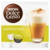  Nescafé Dolce Gusto Cappuccino őrölt pörkölt kávé és teljes tejpor cukorral 2 x 8 db 186,4 g