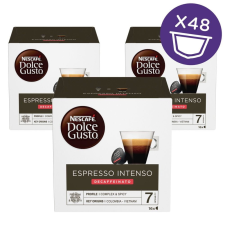 NescafÉ Dolce Gusto Espresso Intenso Decaffeinato kávé kapszula - 16 kapszula / csomag kávé