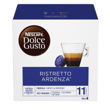 NESCAFÉ DOLCE GUSTO Kávékapszula, 16 db, NESCAFÉ DOLCE GUSTO "Ristretto Ardenza" kávé