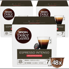 NESCAFÉ DOLCE GUSTO NESCAFÉ® Dolce Gusto® Espresso Intenso Decaffeinato - 48 kapszula (12523861) kávé