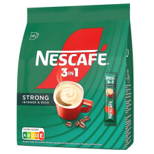 NESCAFE Instant kávé stick, 10x16,5 g, nescafé, 3in1 &quot;strong&quot; 12582815 kávé
