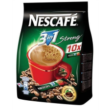 NESCAFE Instant kávé stick, 10x18 g, strong, NESCAFÉ &quot;3in1&quot; kávé
