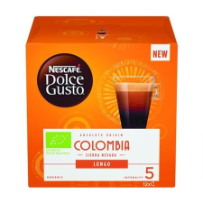 NESCAFE Kávékapszula, 12 db, NESCAFÉ "Dolce Gusto Lungo Colombia" dekoráció