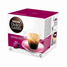 NESCAFE Kávékapszula, 16x7 g, NESCAFÉ "Dolce Gusto Espresso" kávé