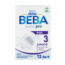 Nestlé BEBA ExpertPro HA 3 Junior tejalapú anyatej-kiegészítő tápszer 12 hó+ (600 g) bébiétel