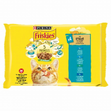 Nestlé hungária kft Friskies szószban lazaccal/tonhallal/tőkehallal/szardíniával macskaeledel 4 x 85 g (340 g) macskaeledel