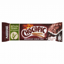 Nestlé hungária kft Nestlé Chocapic csokiízű gabonapehely-szelet tejbevonó talppal vitaminokkal 25 g reform élelmiszer