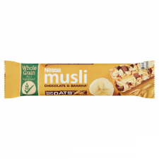 Nestlé Nestlé Musli tejcsokoládés-banános müzliszelet reggelihez 35 g reform élelmiszer