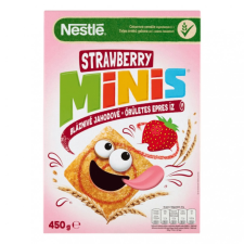 Nestlé Strawberry Minis ropogós, epres gabonapehely (375 g) bébiétel