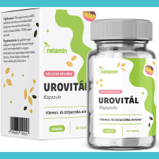  Netamin UroVitál - étrend kiegészítő kapszula inkontinenciára (60db) vitamin és táplálékkiegészítő