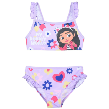 Netflix Gabi babaháza Bikini virágos fodros 8 év (128 cm) gyerek fürdőruha