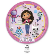 NETFLIX Gabi babaháza Friends papírtányér 8 DARABOS, 23 cm FSC Nr1 party kellék