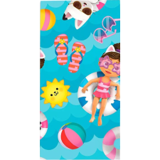NETFLIX Gabi babaháza Summer fürdőlepedő, strandtörölköző 70x140 cm Nr1 babatörülköző, kifogó