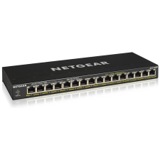 Netgear 16 portos gigabit switch (GS316PP-100EUS) hub és switch