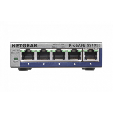 Netgear GS105E 5 Port Gigabit ProSafe Plus Switch hub és switch