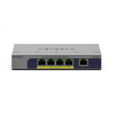 Netgear GS105P 5-Port Gigabit Ethernet Unmanaged PoE Switch (63W) hub és switch