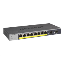 Netgear GS110TP-300EUS 8 portos PoE switch + 2 SFP (GS110TP-300EUS) hub és switch