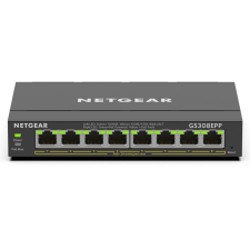 Netgear GS308EPP 8-Port Gigabit Ethernet PoE+ Plus Switch (123W) hub és switch