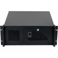 Netrack NP5105 táp nélküli ATX 4U szerverház fekete (NP5105) számítógép ház