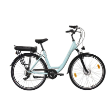 Neuzer E-bike Neuzer Hollandia Lido Kék 19&quot; elektromos kerékpár
