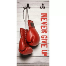 Never give up fürdőlepedő, strand törölköző 70*140cm lakástextília