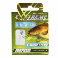 Nevis Előkötött horog feeder 10/cs. 12-es horog