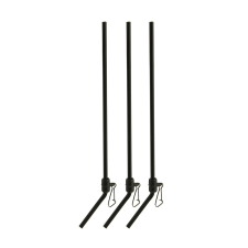 Nevis feeder gubancgátló cső, 15 cm, fekete, 3db horgászkiegészítő