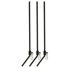 Nevis Gubancgátló cső fekete 20cm 3db/cs. horgászkiegészítő