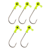  Nevis Master Twister Jig Heads 3G Size 3/0 - 5Db Jigfejes Horog (8560-331) Sárga