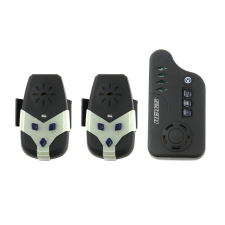 Nevis PowerCat 2+1 elektromos rezgésérzékelős kapásjelző készlet kofferrel kapásjelző