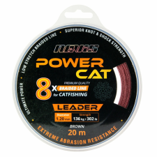Nevis Powercat Braid Leader X8 20m 0.80mm horgászzsinór