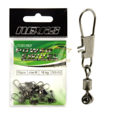 Nevis Sic Betétes Csúszókarabiner Medium 10Db (5526-002) horgászkiegészítő