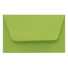 Névjegyboríték színes KASKAD enyvezett 70x105mm 66 lime zöld 50 db/csomag boríték