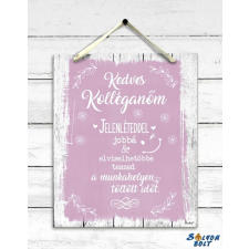 Nevlini Dekor falikép, Kedves kolléganőm grafika, keretezett kép